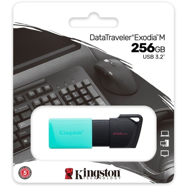 Kingston DataTraveler Exodia M 256 GB, USB-Stick - Kingston - vue 4
