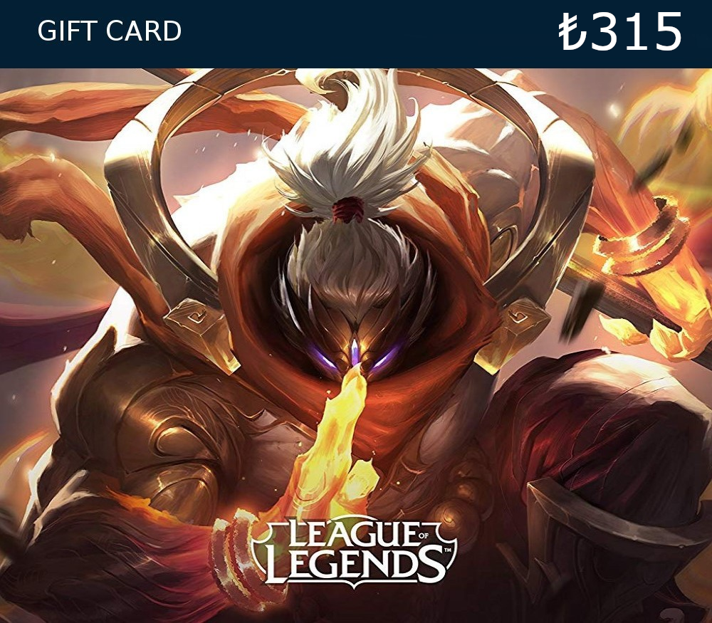 League of Legends ₺315 Prepaid RP Card TR