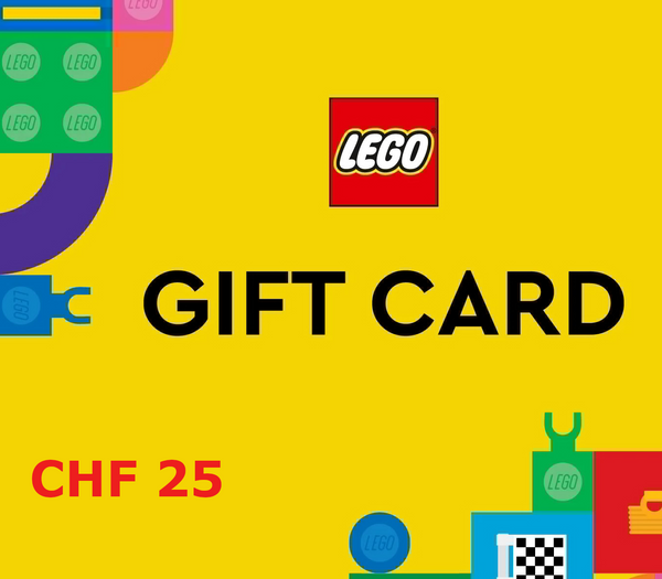 Lego 25 CHF Gift Card CH