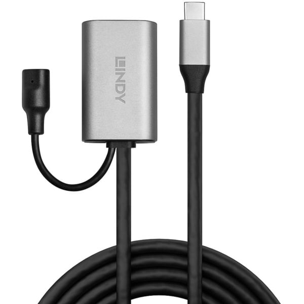 Lindy USB 3.2 Gen 1 Aktivverlängerungskabel, USB-C Stecker > USB-A Buchse - Lindy - vue 2