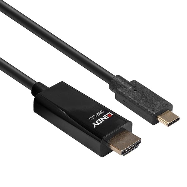 Lindy USB Adapterkabel, USB-C Stecker > HDMI Stecker - Lindy