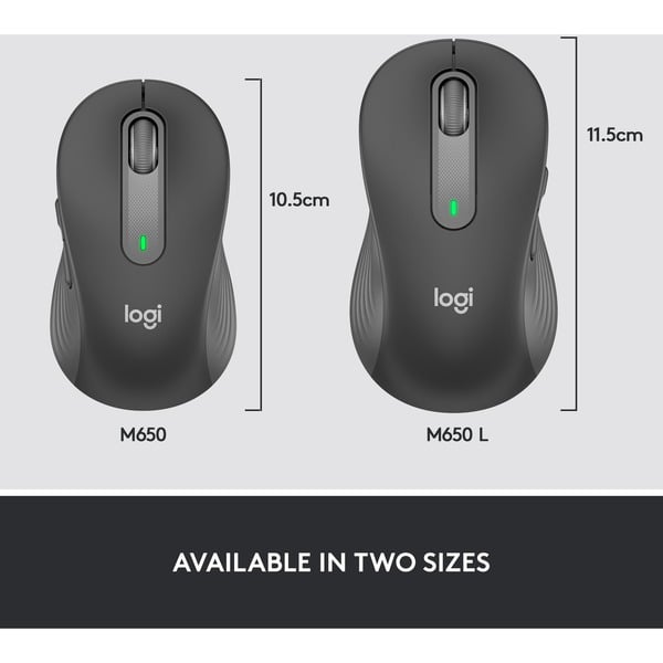 Logitech Signature M650 L Wireless, souris - Logitech - vue 10