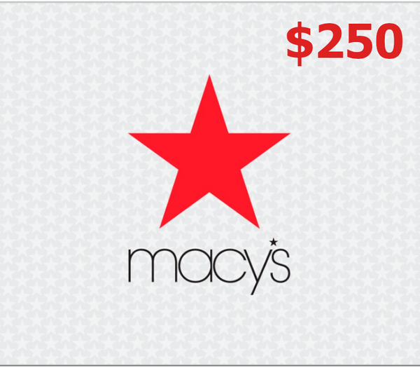 Macys $250 Gift Card