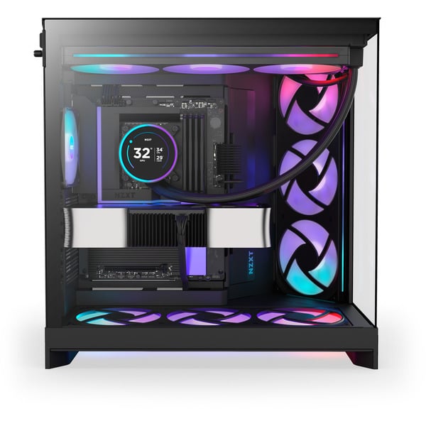 NZXT H9 Flow RGB+, Tower-Gehäuse - NZXT - vue 9