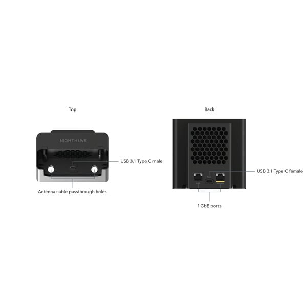 € 83,11 Netgear MD200 Nighthawk Mobile Hotspot Cradle, Adapter - Netgear - vue 7