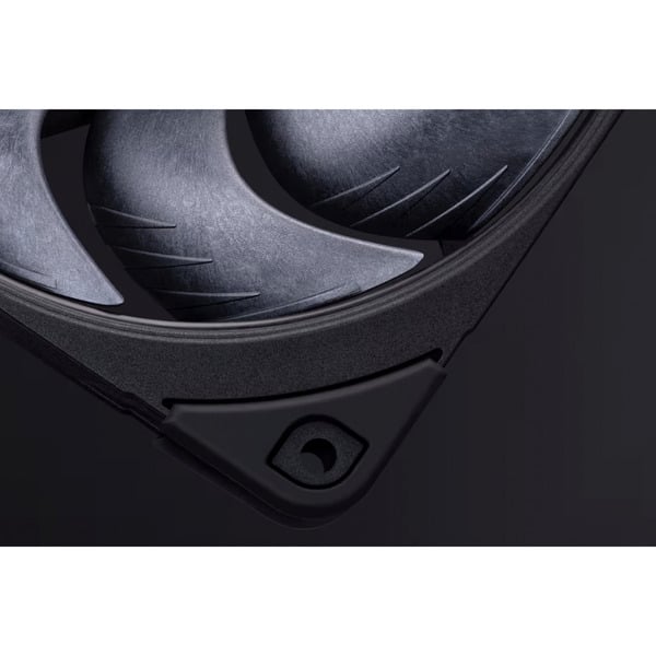 Noctua NF-A12x25 G2 PWM Sx2-PP chromax.black, Gehäuselüfter - Noctua - vue 5