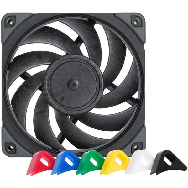 Noctua NF-A12x25 PWM chromax.black.swap 120x120x25, Gehäuselüfter - Noctua