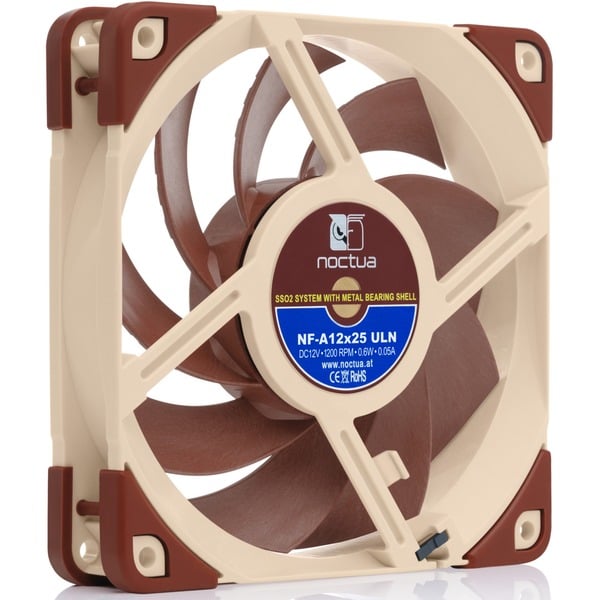 Noctua NF-A12x25 ULN, Gehäuselüfter - Noctua - vue 4
