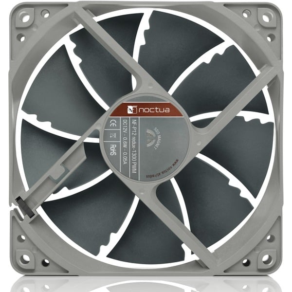 Noctua NF-P12 redux-1300 PWM, Gehäuselüfter - Noctua - vue 3