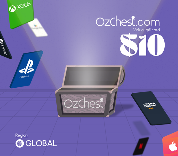 Ozchest $10 Gift Card