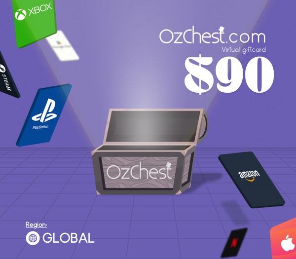Ozchest $90 Gift Card