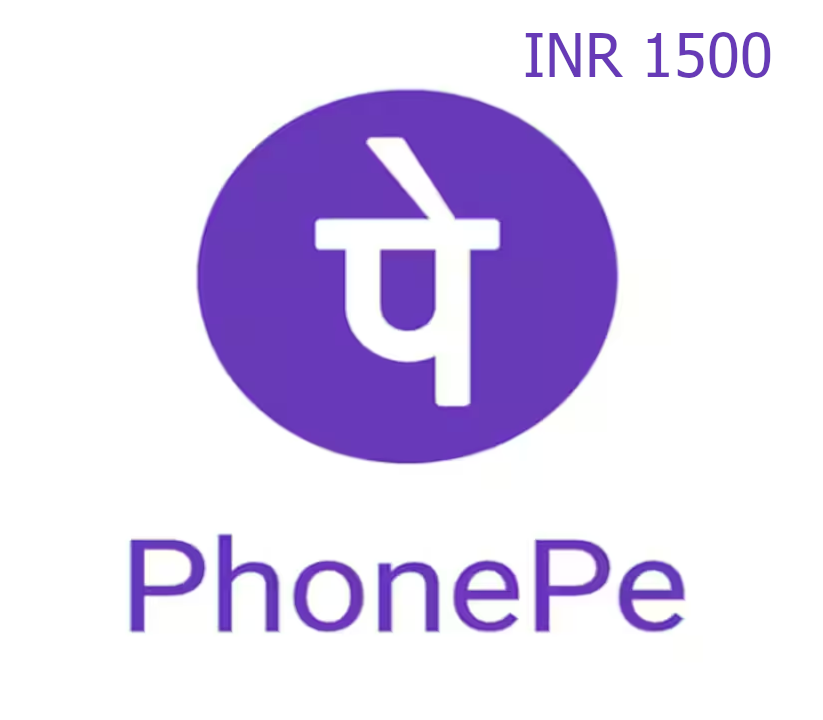 PhonePe 1500 INR Gift Card IN
