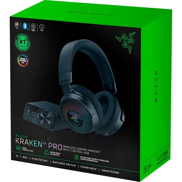 Razer Kraken V4 Pro, casque gaming - Razer - vue 9