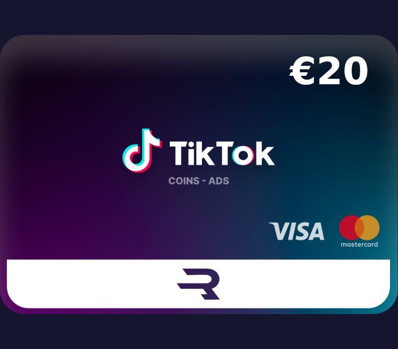 Rewarble TikTok €20 Gift Card