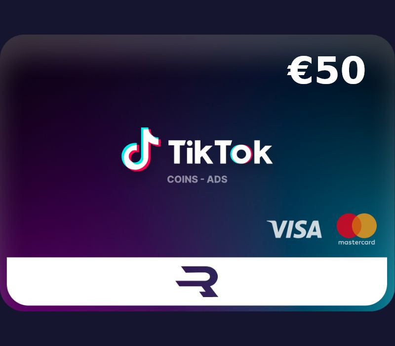 Rewarble TikTok €50 Gift Card