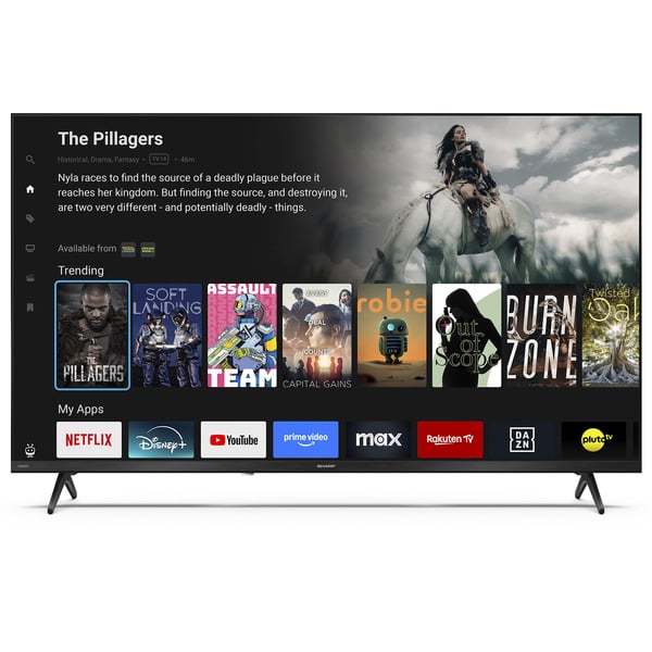 SHARP 40HE3745E, QLED-Fernseher - SHARP - vue 8