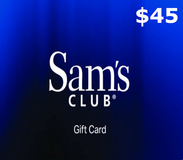 Sam's Club $45 Gift Card