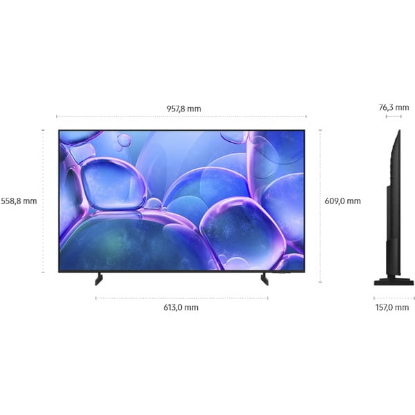 Samsung GU43U7099FUXZG, LED-Fernseher - Samsung - vue 4