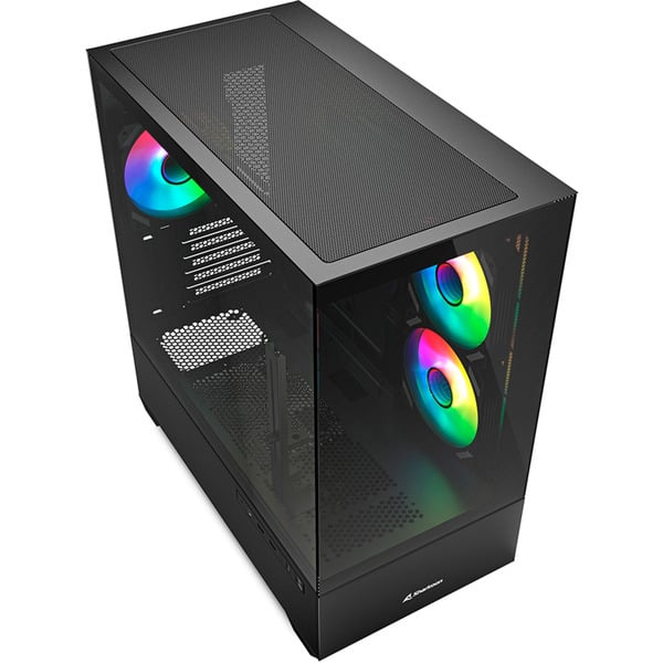 Sharkoon MK6 RGB, Tower-Gehäuse - Sharkoon - vue 3