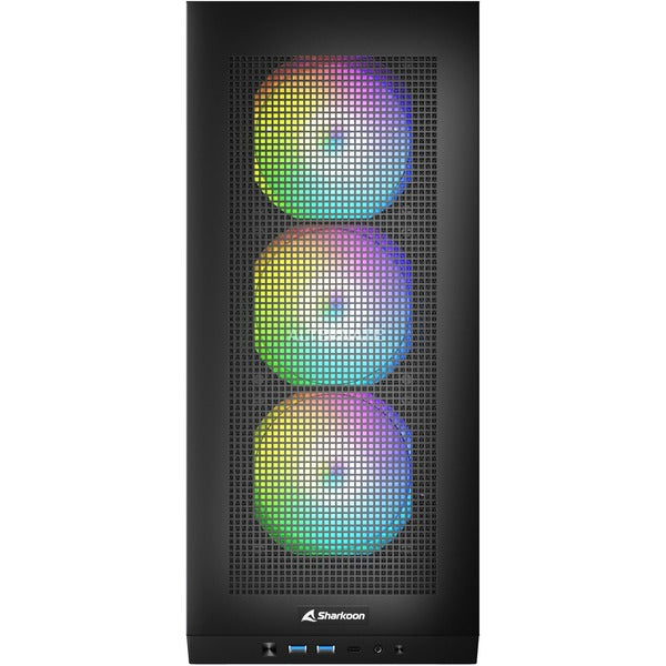Sharkoon REBEL C20 ITX RGB, Tower-Gehäuse - Sharkoon - vue 15