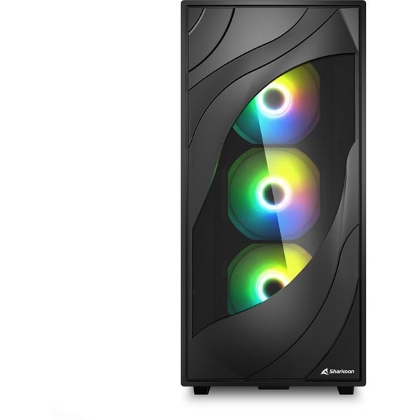 Sharkoon Rebel C80G RGB, Tower-Gehäuse - Sharkoon - vue 2