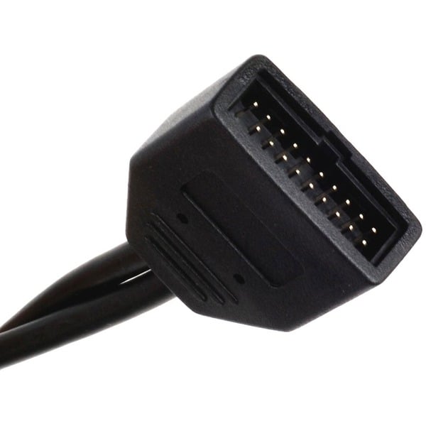 € 3,27 SilverStone USB 2.0 Adapter G11303050-RT, 9Pin Buchse > 19Pin Stecker - SilverStone - vue 3