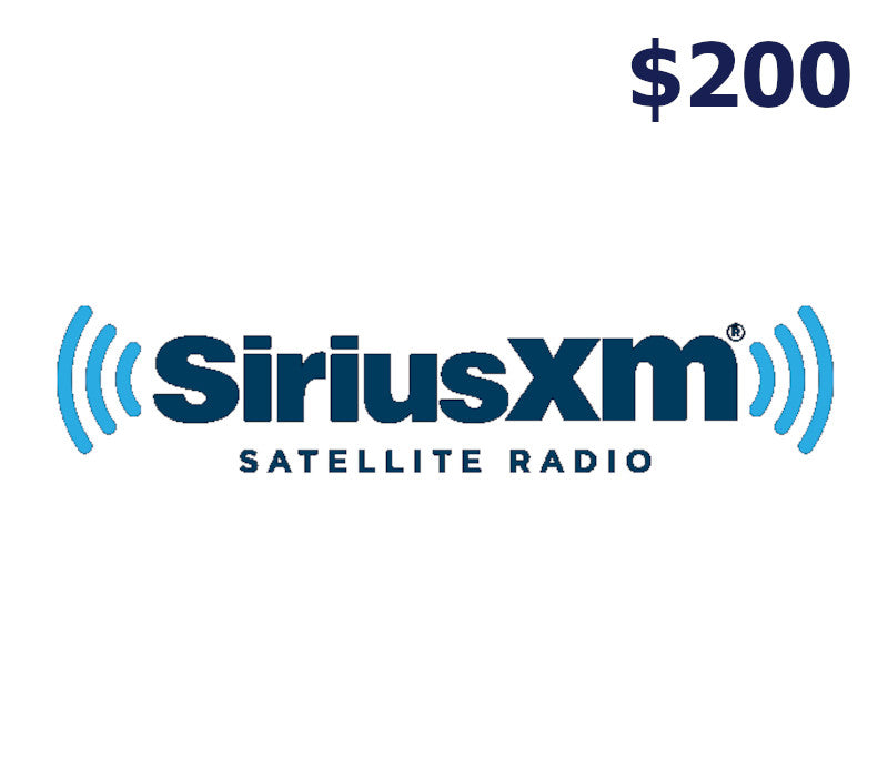 SiriusXM $200 Gift Card