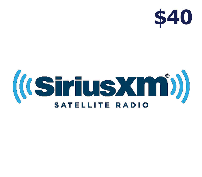 SiriusXM $40 Gift Card