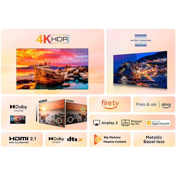 TCL 50PF650, LED-Fernseher - TCL - vue 6