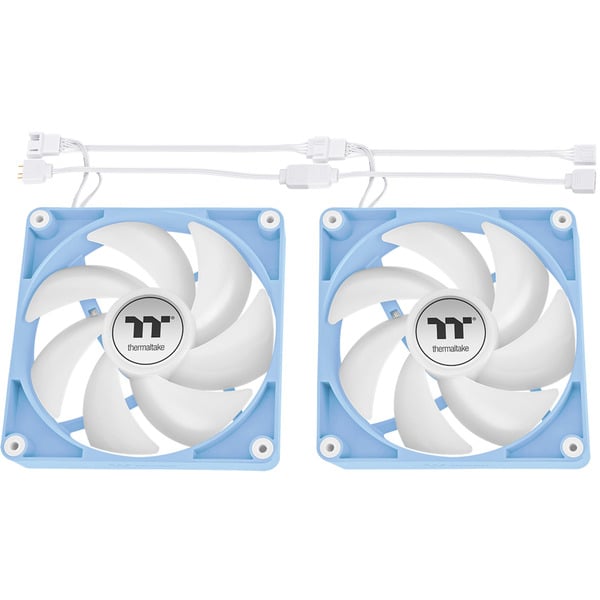 Thermaltake CT120 ARGB Sync PC Cooling Fan Hydrangea Blue, Gehäuselüfter - Thermaltake - vue 10
