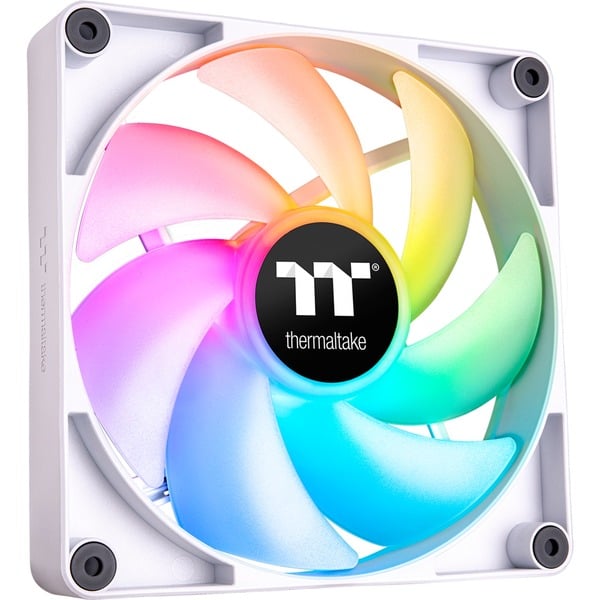Thermaltake CT120 ARGB Sync PC Cooling Fan White, Gehäuselüfter - Thermaltake