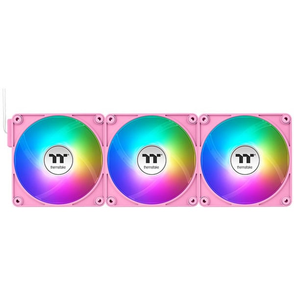 Thermaltake CT120 EX Reverse ARGB Sync PC Cooling Fan Pink, Gehäuselüfter - Thermaltake - vue 2