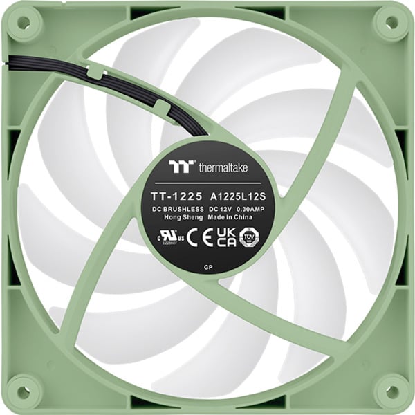 Thermaltake CT120 Reverse ARGB Sync PC Cooling Fan Matcha Green, Gehäuselüfter - Thermaltake - vue 5