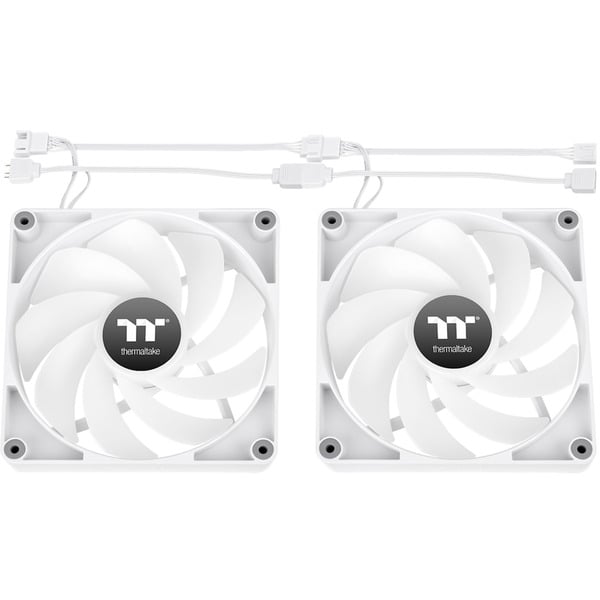 Thermaltake CT120 Reverse ARGB Sync PC Cooling Fan White, Gehäuselüfter - Thermaltake - vue 10