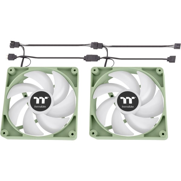 Thermaltake CT140 ARGB Sync PC Cooling Fan Matcha Green, Gehäuselüfter - Thermaltake - vue 10