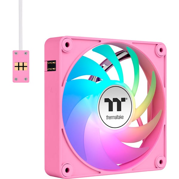 Thermaltake CT140 EX ARGB Sync PC Cooling Fan Pink, Gehäuselüfter - Thermaltake - vue 2