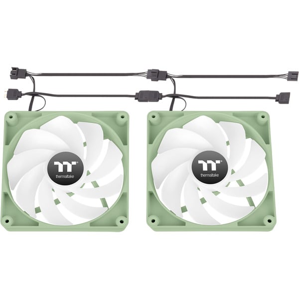 Thermaltake CT140 Reverse ARGB Sync PC Cooling Fan Matcha Green, Gehäuselüfter - Thermaltake - vue 10