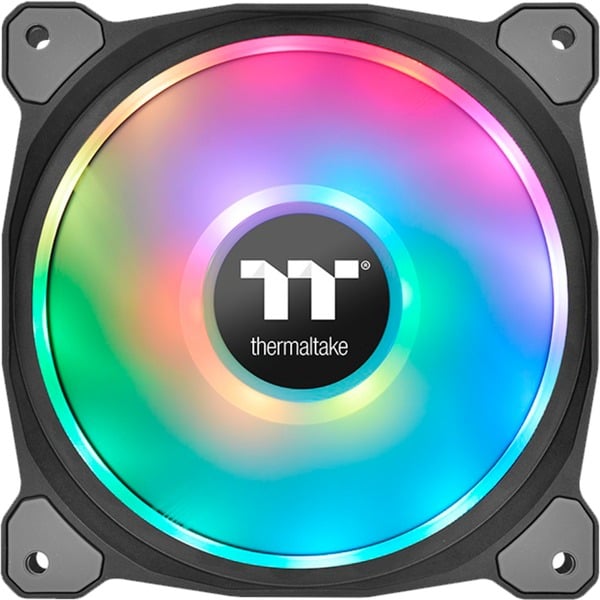 Thermaltake Riing Duo 12 RGB Radiator Fan 3 Pack, Gehäuselüfter - Thermaltake - vue 2