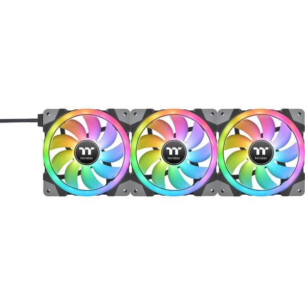 Thermaltake SWAFAN EX12 RGB PC Cooling Fan TT Premium Edition, Gehäuselüfter - Thermaltake - vue 2