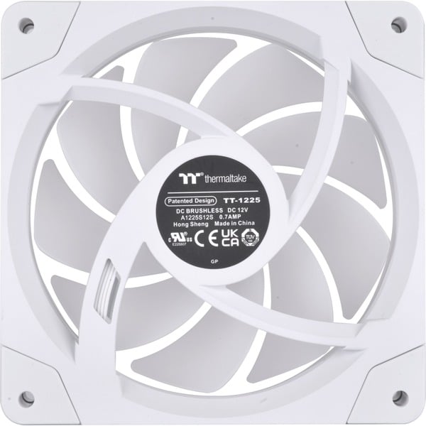 Thermaltake SWAFAN EX12 RGB PC Cooling Fan White TT Premium Edition, Gehäuselüfter - Thermaltake - vue 8