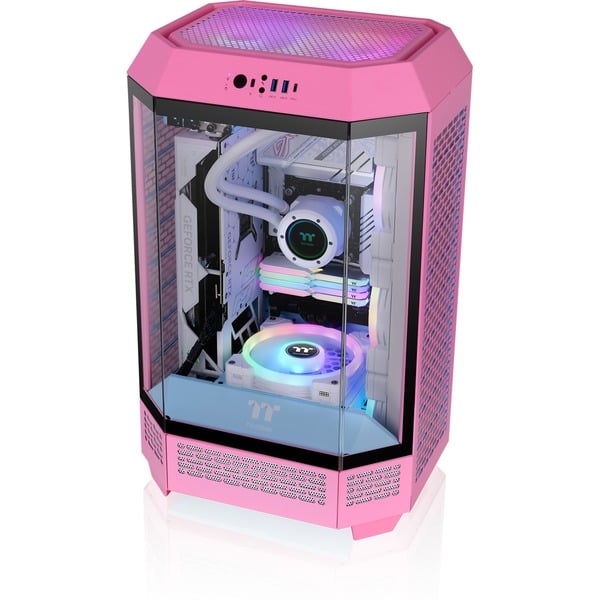 Thermaltake The Tower 300 Bubble Pink, Tower-Gehäuse - Thermaltake - vue 15