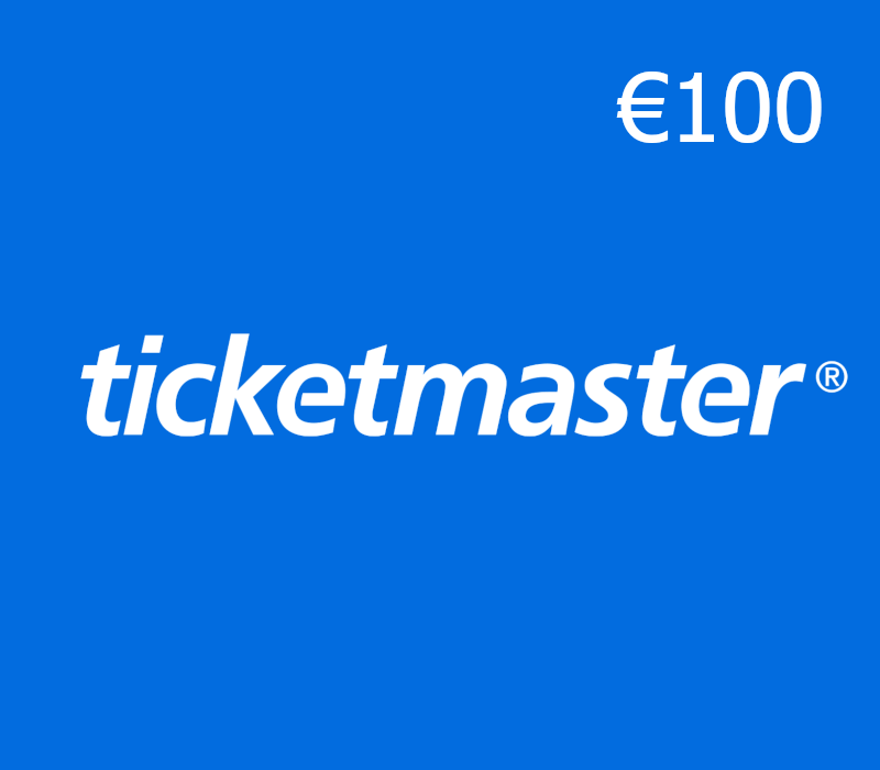 Ticketmaster EUR 100 Gift Card FR