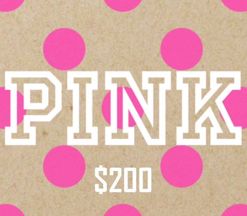 Victoria's Secret PINK $200 Gift Card