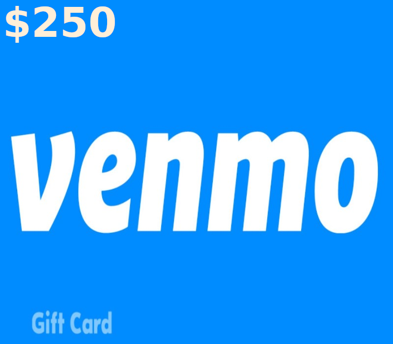 Venmo $250 Gift Card