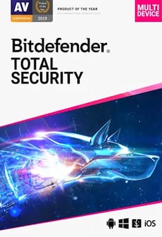 Bitdefender Total Security (5 Devices, 2 Years) - PC, Android, Mac, iOS - Key GLOBAL