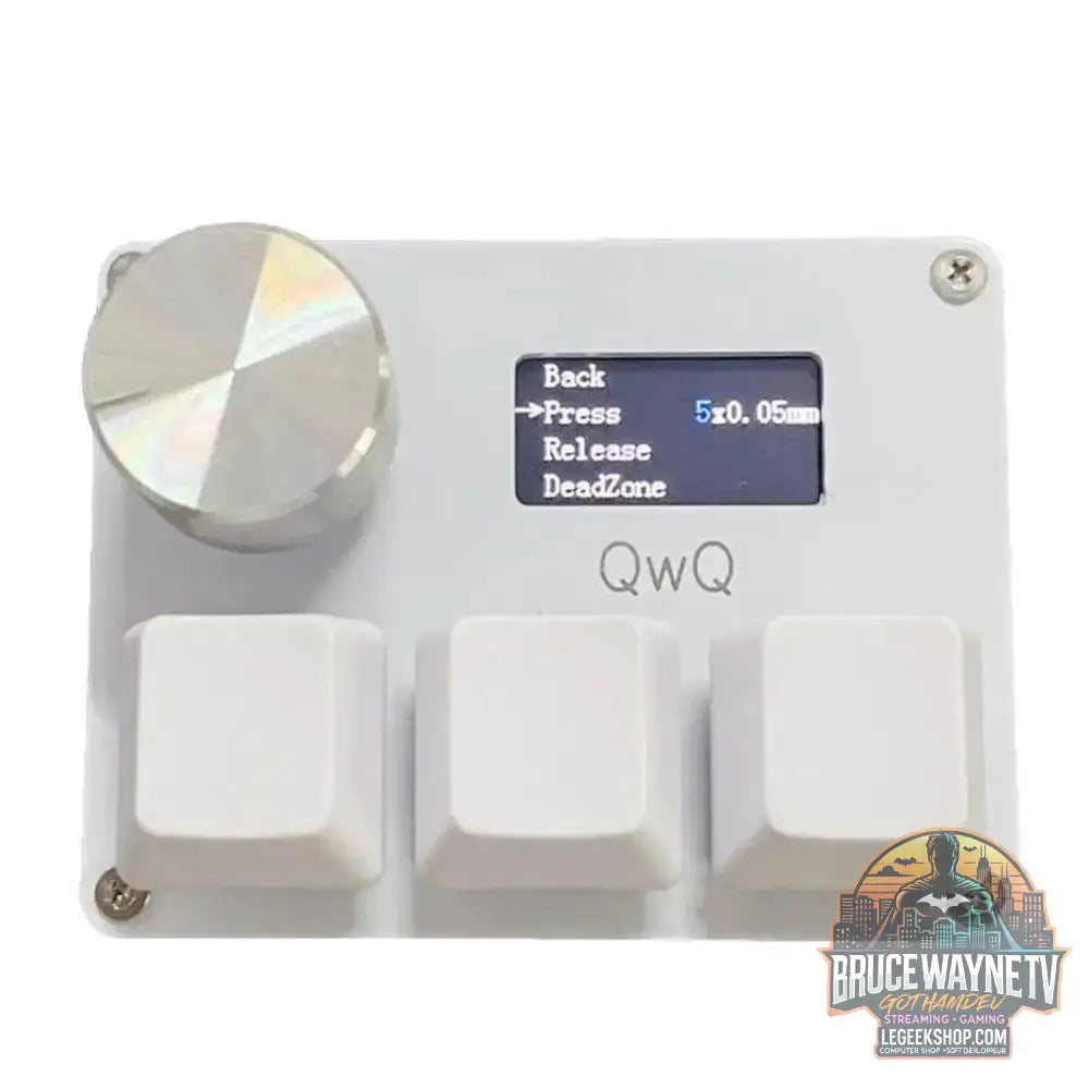 🎮 Mini Clavier Mécanique SayoDevice OSU O3C – Switchs Magnétiques Roses | Écran IPS & Ultra-Vitesse - Legeekshop
