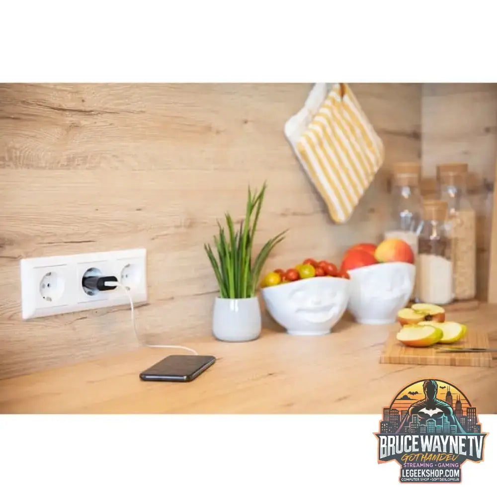 Ansmann Home Charger HC105, Ladegerät schwarz, intelligente Ladesteuerung, Multisafe-Technologie - Ansmann - vue 12