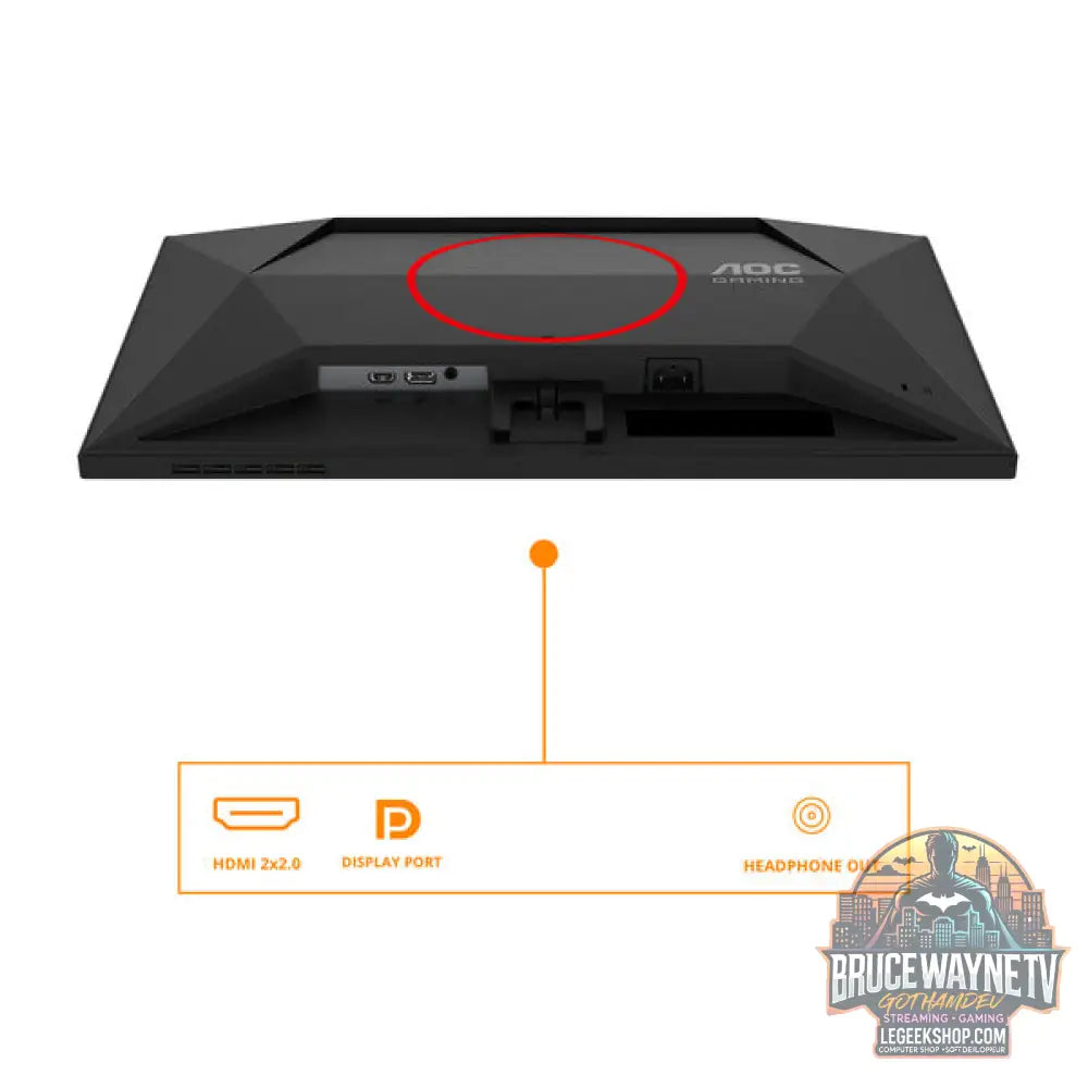AOC 24G4HRE 23,8" Full HD IPS 200 Hz - AOC - vue 23