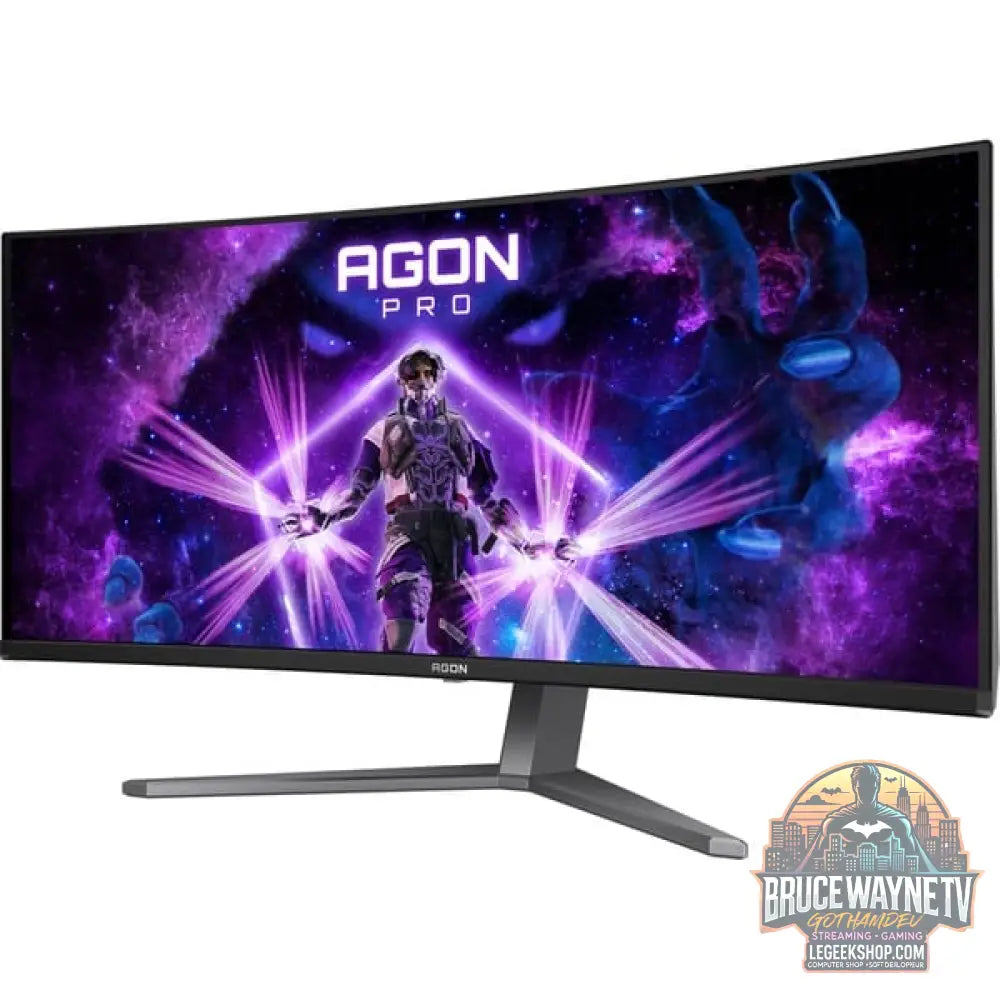 AOC OLED AGON PRO AG346UCD 34" QHD/WQHD QD-OLED 175 Hz - AOC - vue 3