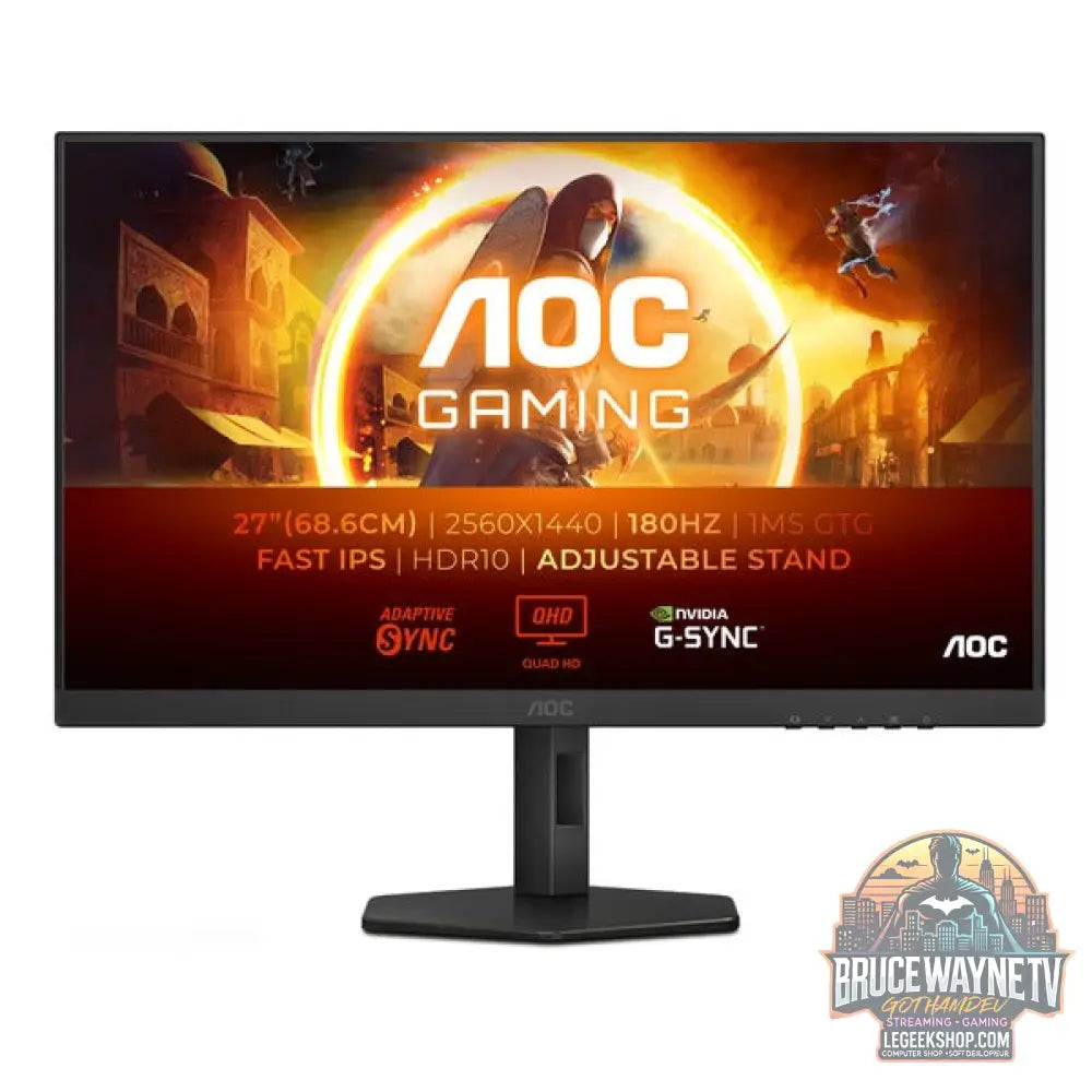 AOC Q27G4XF 27" QHD/WQHD IPS 180 Hz - AOC - vue 2